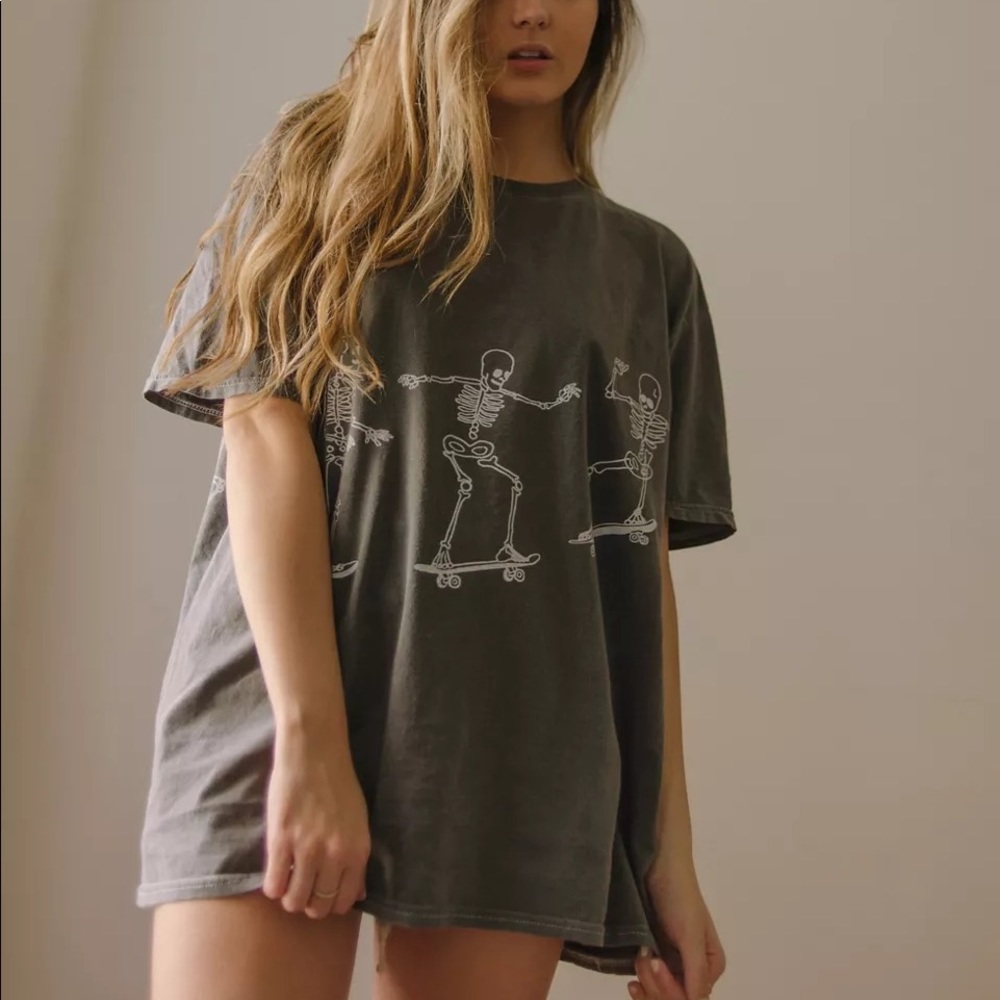 Project Social T skeleton shirt